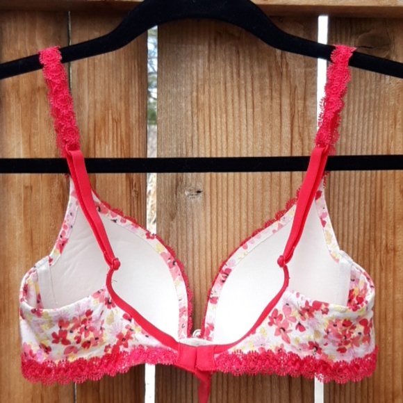 VS padded push up bra floral print 32B - Picture 5 of 5